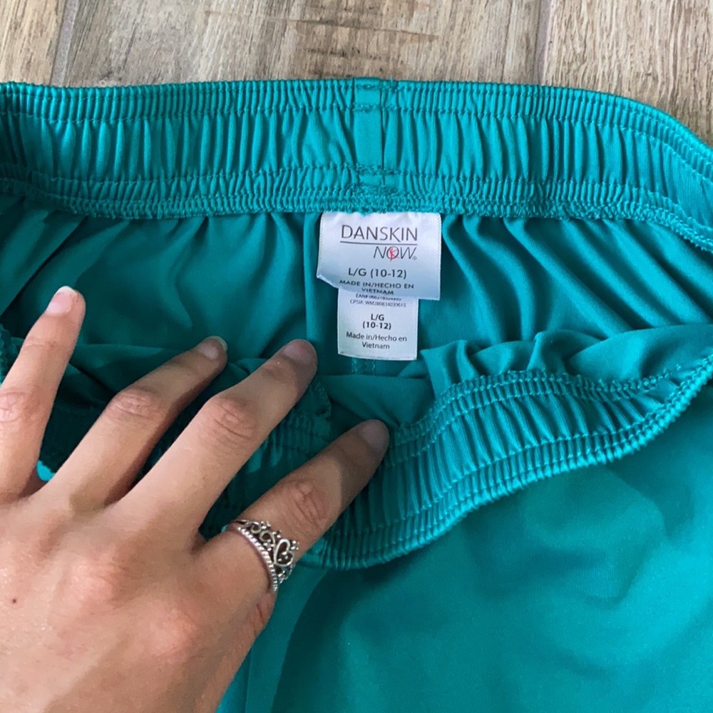 blue gym shorts